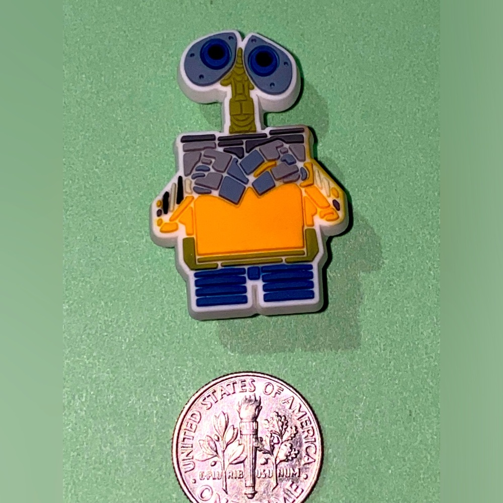 (10 for $15) WALL-E the Robot Crocs Shoe Charms